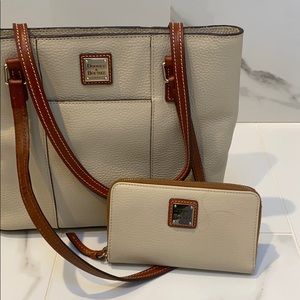 Dooney and Burke bag and wallet